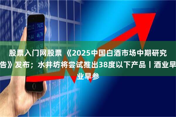 股票入门网股票 《2025中国白酒市场中期研究报告》发布；水井坊将尝试推出38度以下产品丨酒业早参