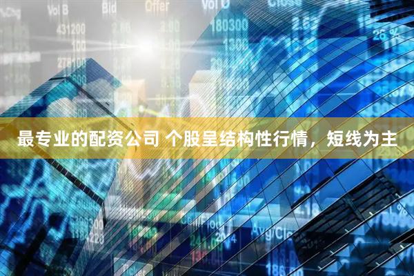 最专业的配资公司 个股呈结构性行情，短线为主